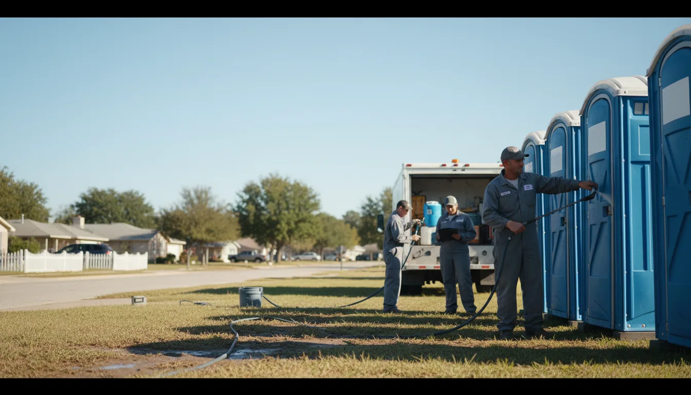 Long-Term Portable Toilet Rental in Newton Falls, OH near me